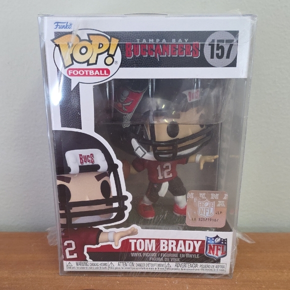 Funko Other - Funko Pop! NFL Figure Tom Brady With The Tampa Bay Buccaneers